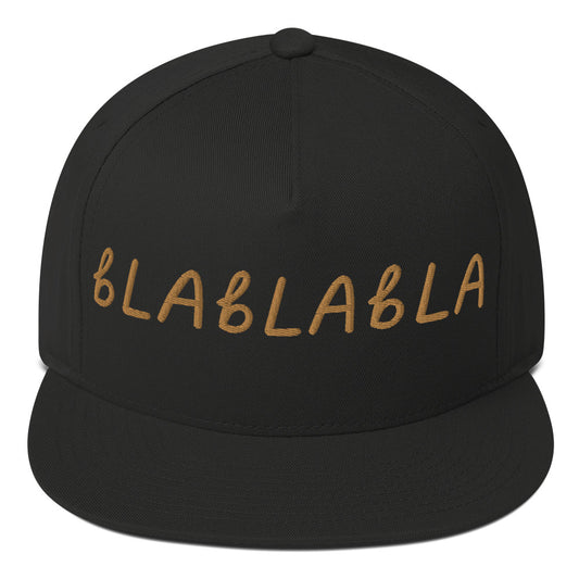 bLAbLAbLA Flat Bill Cap (7 Color Options)