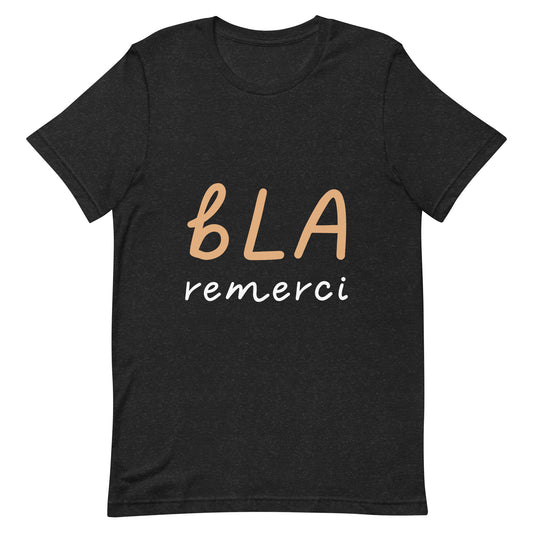 bLA Unisex t-shirt 01 (11 Color Options)